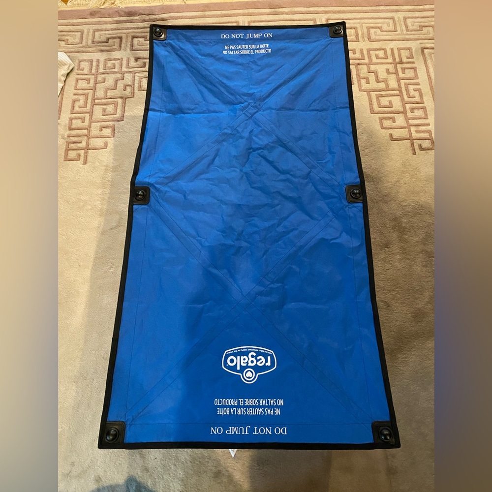 Regalo Blue Portable Child Cot